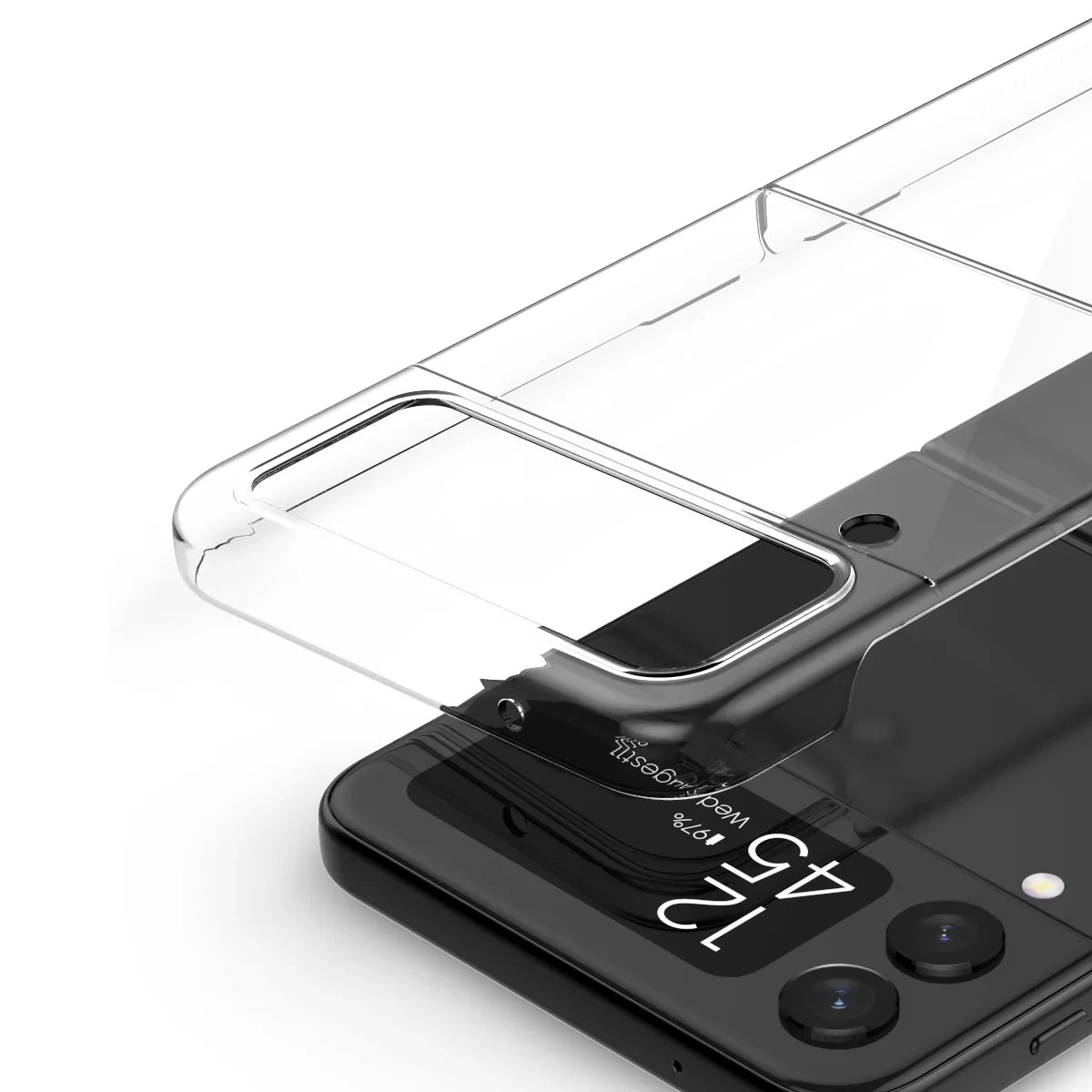 Araree Nukin Slim Case For Z FliP 4 - Clear - Tashqila Araree Nukin Slim Case For Z FliP 4 - Clear - Tashqila